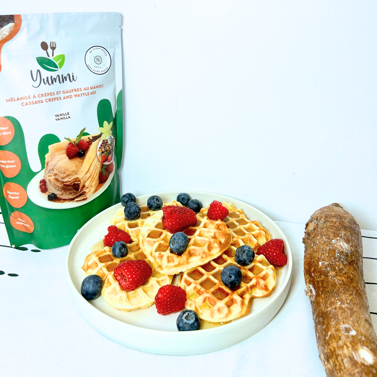 Vanilla Pancake Mix with Sugar