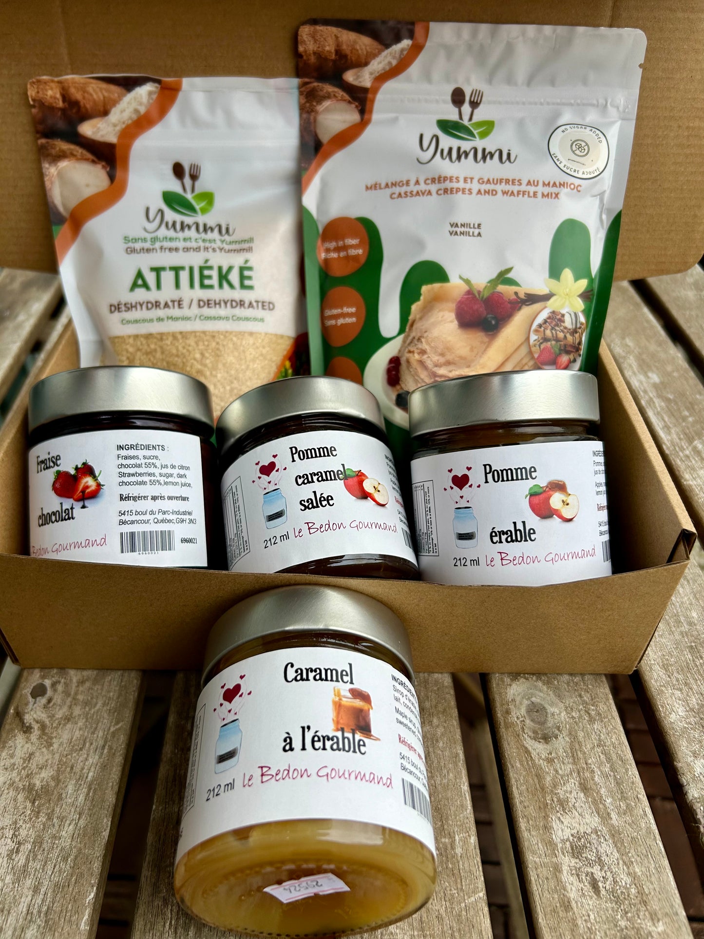 Coffret  Exploration : Attiéké, Crêpes & Confiture